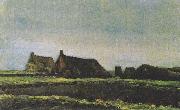Vincent Van Gogh Farmhouses Spain oil painting artist